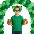 thumbnail image 4 of Gafas de Utilería Verdes con Tréboles para El Día de San Patricio. Montura Festiva para Fotos y Celebraciones de Fiestas., 4 of 6