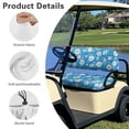 thumbnail image 6 of Aplkyhs Cherry Print Golf Cart Seat Towel Blanket Golf Cart Seat Covers Golf High Quality Golf Cart Seat Cover Stylish Club Car Precedent Seat Covers Keep Seats Cool, 6 of 7