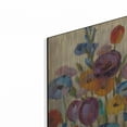 thumbnail image 2 of Luxe Metal Art 'Garden Hues 1'  by Silvia Vassileva Metal Wall Art, 12" x 12", 2 of 9