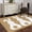 Brown, variant on Runner Rug 2 x 6 Ft, Easter Bunny Washable Non-Slip Floor Mat for Kitchen Hallway/Entryway, Cute Rabbit Family Vintage Pink Abstract Long Kitchen Runner Area Rugs for Living Room, Low-Profile