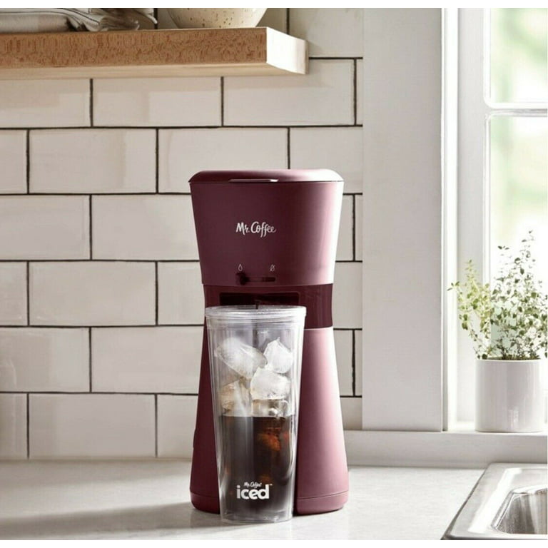  Mr. Coffee Iced Coffee Maker, Single Serve Machine