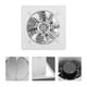 thumbnail image 5 of Ventilador de Escape Ticfox 40W 220V montado en la pared bajo ruido color blanco, 5 of 14