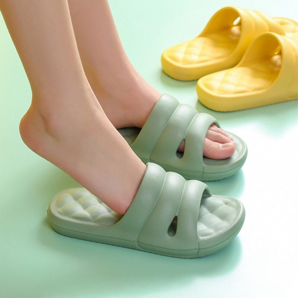 Summer Womens Mens Indoor Soft Non-slip Bottom Bathroom Cute Slippers Sandals 