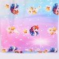 thumbnail image 3 of QEFJNO Kids Girls Pajamas Set 2 PCS Short Sleeve Top and Shorts Pants for Toddler Girls Unicorn Pjs Size 3-8Y, 3 of 8