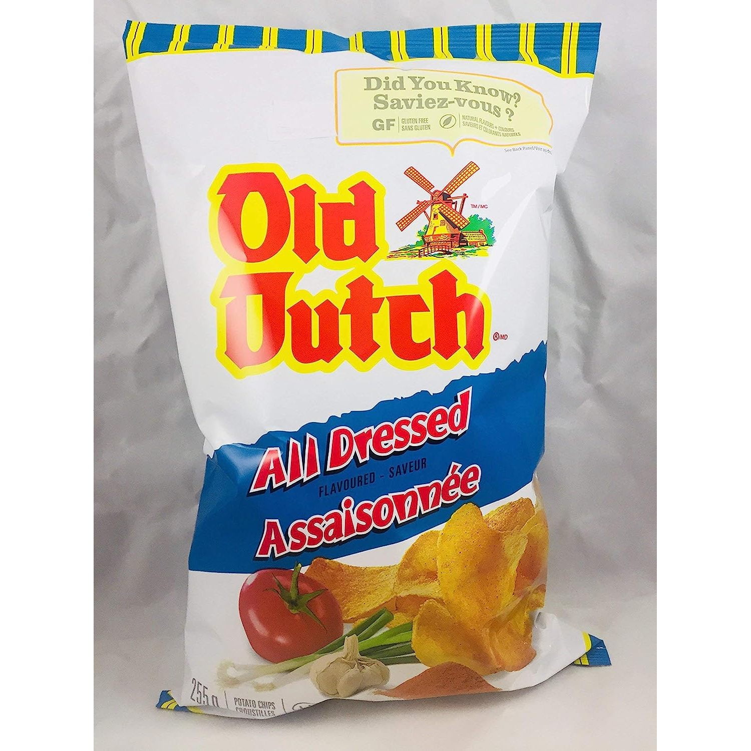 Old Dutch All Dressed Potato Chips {Imported from Canada.} Large Bag