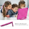 thumbnail image 2 of Dteck Kids Case for iPad 10.2", iPad 9th/8th/7th Gen Case, iPad 10.2 2021/2020/2019 Kids Case, Light Weight Shock Proof Handle Stand Child Friendly Cover for iPad 10.2",Rose, 2 of 4