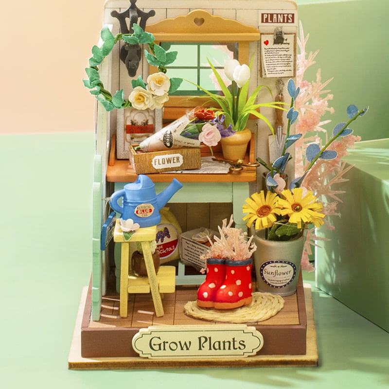 Rolife 3D Wooden Puzzle Dreaming Terrace Garden DIY Miniature House