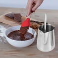 thumbnail image 4 of 1 juego de olla para baño maría para derretir chocolate, olla de acero inoxidable para derretir chocolate con cuchara para derretir chocolate, dulces, velas y jabón, 4 of 8