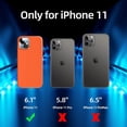 thumbnail image 6 of [5 in 1 for iPhone 11 Case 6.1, with 2 Pack Screen Protector + 2 Pack Camera Lens Protector, Liquid Silicone Ultra Slim Shockproof Protective Phone Case [Microfiber Lining] (Red)…, 6 of 12