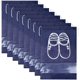 thumbnail image 1 of Paquete de 12 bolsas de viaje para zapatos, fundas de viaje para zapatos, bolsas de viaje transpirables, bolsas organizadoras, portátiles, a prueba de polvo con ventana Tra, 1 of 5