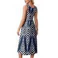 thumbnail image 6 of Wiholl Summer Dresses for Women Flowy Casual Midi Dress Beach Vacation Sundresses with Pockets, 6 of 9