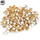 thumbnail image 2 of Diy Rivet Clothes Rivet Diy Decoration Rivet 100 Sets 7.5mm Semi Circular Decorative Rivets DIY Clothes Bags Decoration AccessoriesWhite ANGGREK Blanco, 2 of 8
