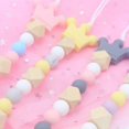 thumbnail image 5 of Pacifier Clip Soother Chains for Baby Girls Boys,Silicone Binky Teether Holder BPA Free Teething Beads,Pacifier Chain Clip Holder - Infant Baby Shower Gift, 5 of 6