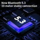 thumbnail image 4 of Xihbxyly Artículos con Descuento Auriculares Bluetooth Auriculares Inalámbricos Auriculares Inalámbricos Bluetooth con Reducción de Ruido Inteligente Estéreo Hifi Auriculares Livianos Plegables con, 4 of 7