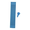 thumbnail image 4 of Braille Writing Slate con bolígrafo, suministros de aprendizaje prácticos y ligeros de aprendizaje Braille Escribir para hombres para mujeres Inicio azul, 4 of 8
