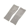 thumbnail image 2 of Kilaqueen Ribbed Knit Arm Warmers for Women Elbow Long Fingerless Gloves for Cold Weather Thumb Hole Arms Warmers, 2 of 6