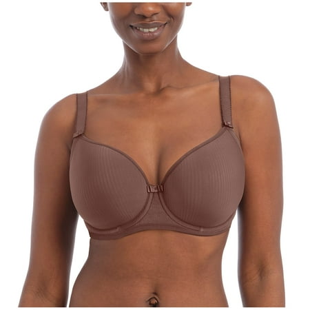 

Freya Idol Molded Sweetheart Balcony Underwire Bra (1050) 32G Coffee Roast