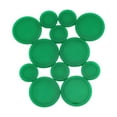 thumbnail image 1 of Tapa de ajuste Zerk de grasa, tapa antipolvo de cubierta de grasa, cubierta de grasa de rodamiento de Tractor multifunción duradera de 1,65 pulgadas, 12 piezas verde DYNWAVEMX Tapas de grasa para tractores, 1 of 8
