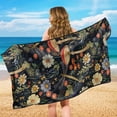 thumbnail image 4 of Kuiaobaty Dragonfly Print Car Seat Towel Cover After Gym Mushroom Daisy Print Towel Car Seat Covers with Storage Bag Quick-Dry Sweat Towel for Gym Workout, Running, Swimming, Beach and Hiking, 4 of 7