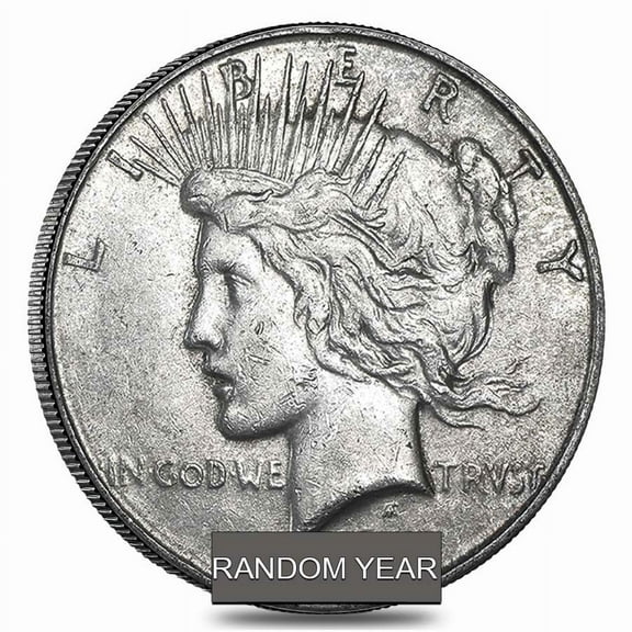 1922-1935 Peace Silver Dollar VG-XF (Random Year)