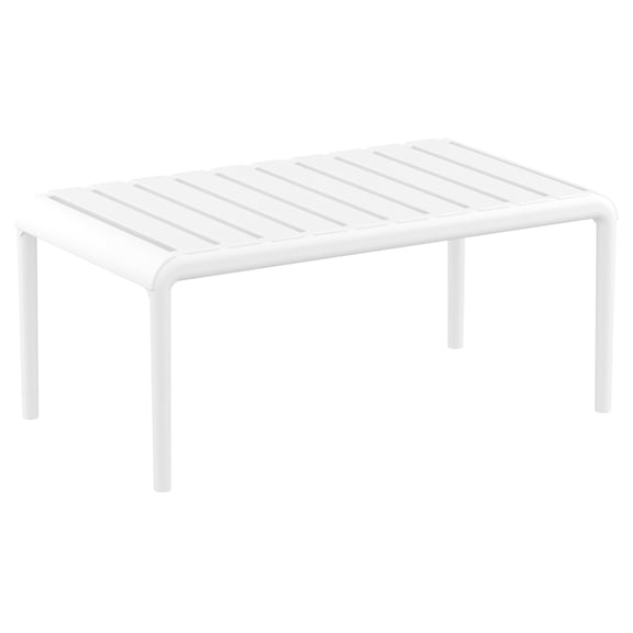 Compamia Paris Outdoor Coffee Table in White finish