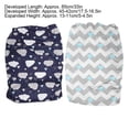 thumbnail image 3 of Changing Pad Cover Baby Soft Diaper Changing Table Covers Infant Changing Pad Covers2pcs Free Size, 3 of 4