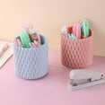 thumbnail image 4 of LYINGF Rotating Pen Holder for Desk, Aesthetic Desktop Pencil Cup, Office Home Art Supply Caddy, Unique and Practical Pen Holder, Rotating Pencil Cup, Desk Accessories, Stationery Holder, 4 of 6