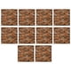 thumbnail image 5 of 10 paneles de pared 3D, azulejos de pared 3D autoadhesivos modernos para cocina y baño, Marrón, 5 of 9