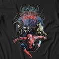 thumbnail image 3 of Marvel Spider-Man Brand New Day Men's Color Web Villain Panels T-Shirt (Black, S-XXXL), 3 of 4