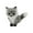 Gray-No. 1, variant on Handcrafted Plush Foxes Pendant Keychain Soft Faux Furs Decoration For Home Car Desk Gift for Women
