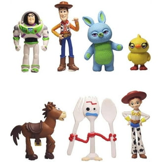 GSMD Toy Story 7-Piece Action Figure Set, Woody, Buzz Lightyear