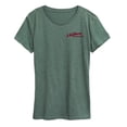 thumbnail image 2 of Nightmare On Elm Street - Springwood Asylum  - Women's Short Sleeve Graphic T-Shirt, 2 of 5