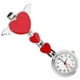 thumbnail image 1 of EeaseMX Reloj colgante creativo para enfermera, reloj colgante para médico, reloj colgante de moda, reloj de bolsillo para médico, para uso decorativo (rojo), 1 of 8