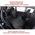 thumbnail image 4 of EKR CRV Seat Covers Custom Fit for Honda CR-V 2023 2024 2025 2026 Neoprene  Car Seat Saver Full Set for Trucks SUV,Waterproof Car Seat Cushion,Neoprene (Black), 4 of 11