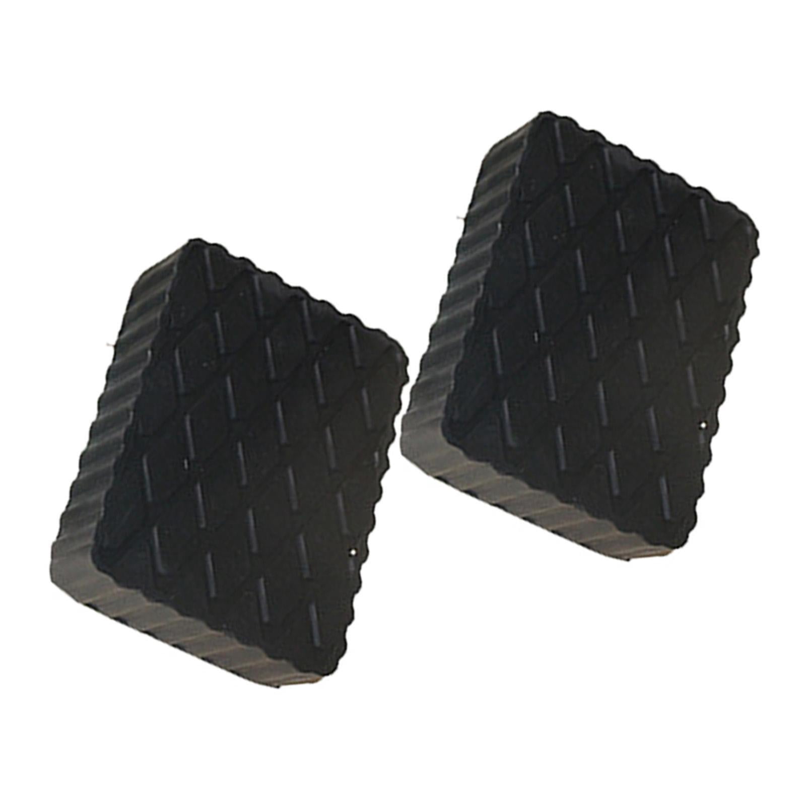 Wzmzjy 2 Pieces Generic Car Jack Pads Rubber Mats Thickened Auto Lift Supports Car Lift 12x8x2cm