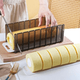 thumbnail image 2 of Coupe-Gâteau Trancheuse Unique de Qualité Alimentaire Guide d'Épaisseur avec Tampon Outil de Cuisson Professionnel de Qualité Alimentaire Coupe-Gâteau, 2 of 7