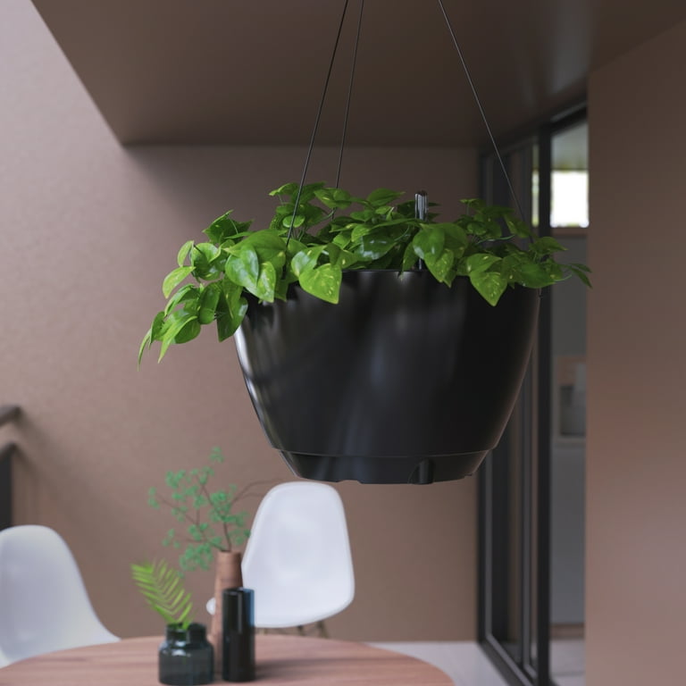 Mayne Caprio Hanging Planter - Black