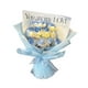 thumbnail image 5 of Bouquet de flores de jabón Arreglo floral para mujeres centros de mesa de mamá regalo romántico de 38 cm de altura para el día de la madre día de azul, 5 of 8