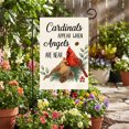 thumbnail image 2 of Sm:)e Northern Cardinal Christmas Garden Flag 12 x 18 Inch, Double-Sided Printing, Outdoor Welcome Decor for Yards, 2 of 7