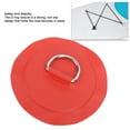 thumbnail image 4 of D Ring Patch Multifunctional PVC and Stainless Steel Boat Circular D Ring Pad for Inflatable Boat Kayak Dinghy, 4 of 7