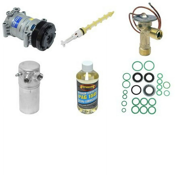 A/C Compressor and Component Kit -- Compressor Replacement Kit Fits select: 1996-1999 CHEVROLET SUBURBAN, 1996 CHEVROLET TAHOE