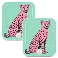 thumbnail image 7 of Yayeee 2-Pack Plug in LED Night Lights with Light Sensors Motion Detectors, Pink Cheetah, 7 of 7
