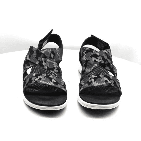 Clarks Women's Cloudsteppers Mira Lily Flat Sandals Women's Shoes -  Walmart.com