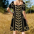 thumbnail image 4 of Art deco design II Sleeveless Dress dress for woman summer clothes Cocktail of dresses, 4 of 7