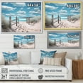 thumbnail image 4 of Designart "Dreams Path Beach Seascape I" Nautical & Beach Canvas Wall Art, 4 of 5
