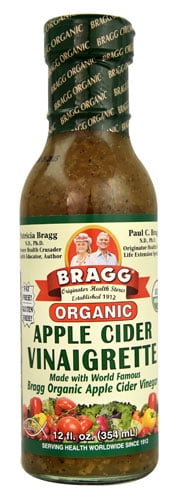 Bragg Apple Cider Vinaigrette -- 12 fl oz pack of 4 by Bragg