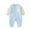 Blue, variant on Odeerbi Baby Infant Boys Girls Clothes Baby Jumpsuit Romper Thin Warm Cotton Jumpsuit 2025 Long Sleeve Climbing Clothes Orange 9-12 Months