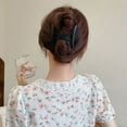 thumbnail image 5 of NUZYZ Non-slip Elastic Rope Hair Comb Sturdy Stable Tight Lightweight Adult Women Hair Bun Clip Hair Accessories, 5 of 8