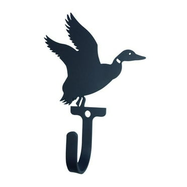 Village Wrought Iron WH-291-S Duck Wall Hook, Small