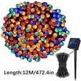 thumbnail image 2 of Lámparas solares LED Cadena Guirnaldas de Navidad Luz de decoración de bodas Wmkox8yii  gf8129, 2 of 2